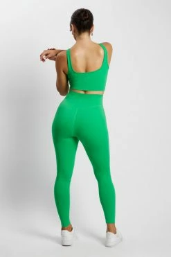 MGH Venus V Back Leggings - Bright Green Activewear Bottoms 20 MGH Venus V Back Leggings - Bright Green Activewear Bottoms