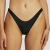 GLD Bambi Cheeky Cut Bikini Bottoms - Black MESHKI SWIM
