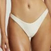 GLD MESHKI SWIM Bambi Cheeky Cut Bikini Bottoms - Ivory