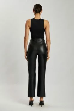 WXI Jordyn Tank Sleeveless Bodysuit - Black Bodysuits