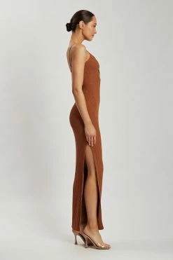 EMS Diba Midi Strappy Knit Dress - Desert DRESSES