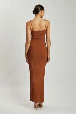 EMS Diba Midi Strappy Knit Dress - Desert DRESSES