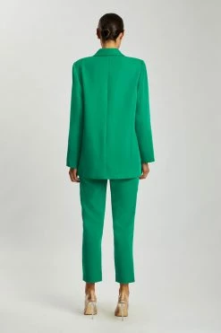 WNT Madison Oversized Blazer - Bottle Green Modest