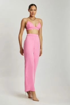WNG Cynthia Triangle Bralette - Pink All Tops