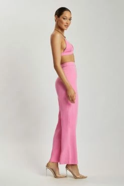 WNG Cynthia Triangle Bralette - Pink All Tops