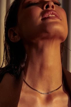 ZNY Chi 14K Gold Plated Small Chain Necklace - Gold All Accessories 6 ZNY Chi 14K Gold Plated Small Chain Necklace - Gold All Accessories