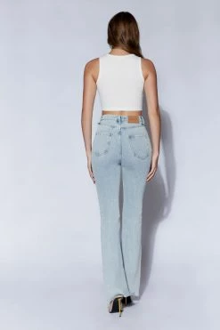 ROM Bryn Cropped Tank Top - White