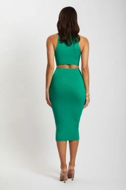 ROM Two Piece Sets Skylar Triple O-Ring Top - Bright Green