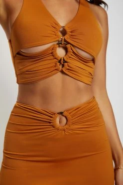 ROM Skylar Triple O-Ring Top - Burnt Orange 14 ROM Skylar Triple O-Ring Top - Burnt Orange