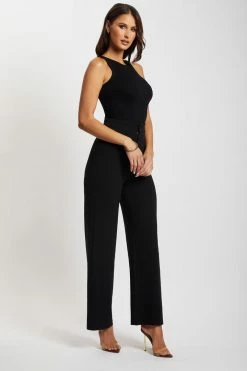ROM Sofia Straight Leg Pants - Black All Bottoms 16 ROM Sofia Straight Leg Pants - Black All Bottoms
