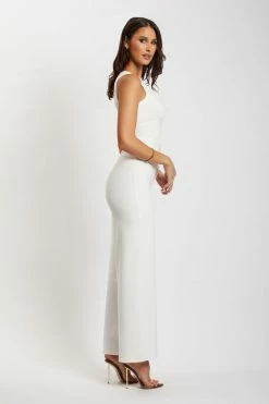 ROM All Bottoms Sofia Straight Leg Pants - White 12 ROM All Bottoms Sofia Straight Leg Pants - White