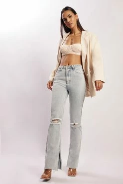 FTH All Tops Tessa Mesh Ruched Cup Bralette - Cream 13 FTH All Tops Tessa Mesh Ruched Cup Bralette - Cream