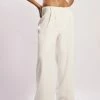WNT Janelle Low Rise Pants - White All Bottoms
