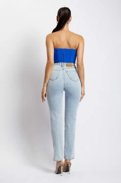 WNT Allie Mesh Corset - Cobalt Blue All Tops