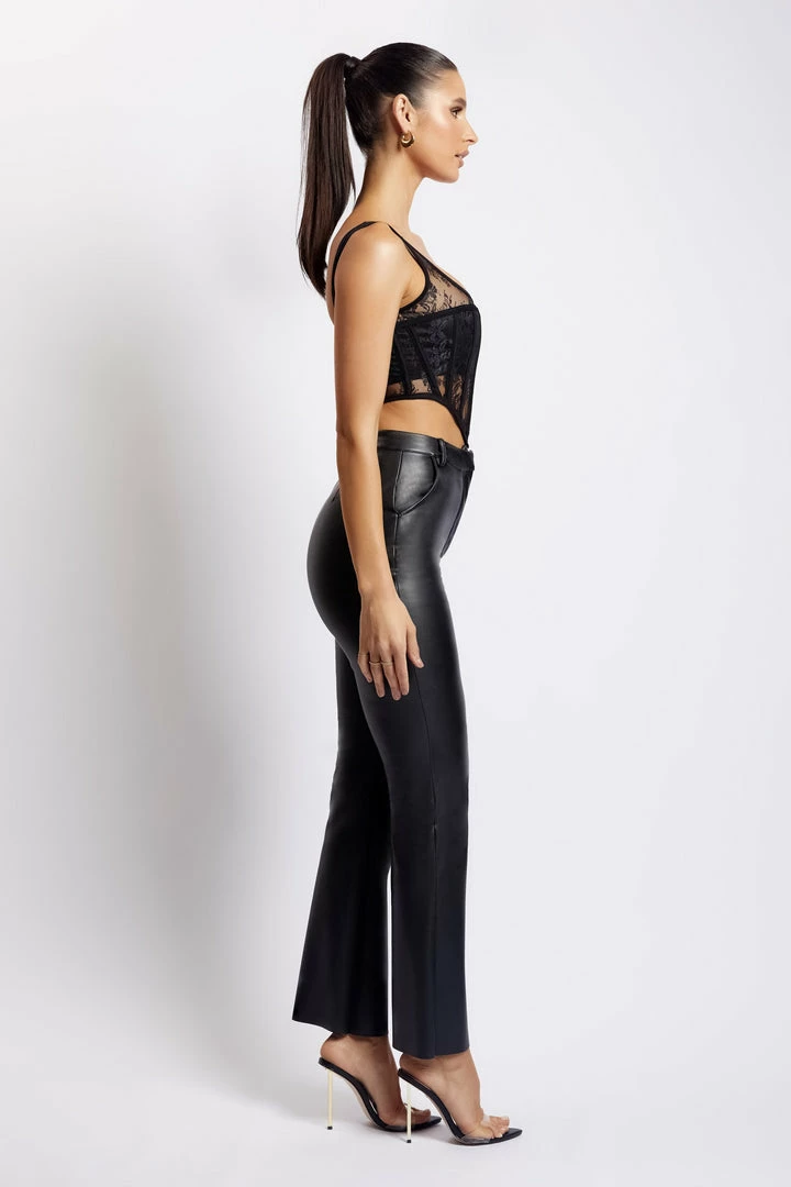 WNT Delaney Lace Corset Bustier - Black All Tops 6 WNT Delaney Lace Corset Bustier - Black All Tops