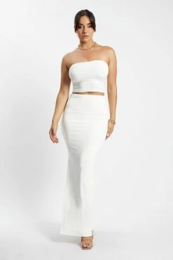 WXI All Tops Dakota Tube Top - White