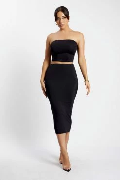 WXI Charley Midi Skirt - Black