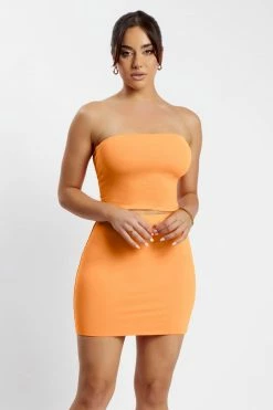 WXI Dakota Tube Top - Tangerine All Tops