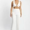 WNG Saskia Straight Leg Trousers - White