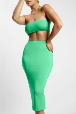 WXI Charley Midi Skirt - Fresh Green