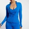 MGH Activewear Tops Luna Zip Up Jacket - Cobalt Blue