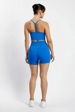 MGH Carly Bike Shorts - Cobalt Blue Activewear Bottoms 17 MGH Carly Bike Shorts - Cobalt Blue Activewear Bottoms