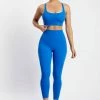 MGH Activewear Bottoms Venus V Back Leggings - Cobalt Blue