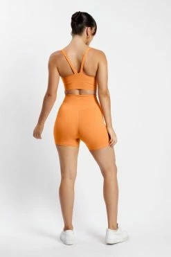 MGH Carly Bike Shorts - Tangerine