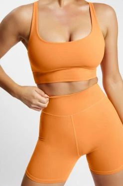 MGH Carly Bike Shorts - Tangerine