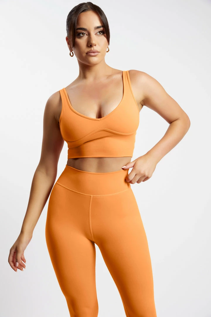 MGH Venus V Back Leggings - Tangerine 9 MGH Venus V Back Leggings - Tangerine