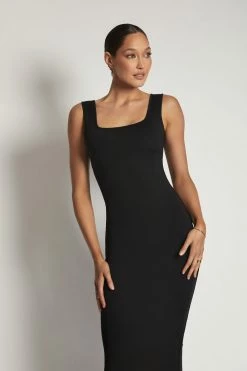 WXI Jhene Tank Maxi Dress - Black DRESSES 13 WXI Jhene Tank Maxi Dress - Black DRESSES