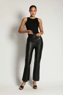 ROM Zanna Ribbed Tank Top - Black All Tops 17 ROM Zanna Ribbed Tank Top - Black All Tops