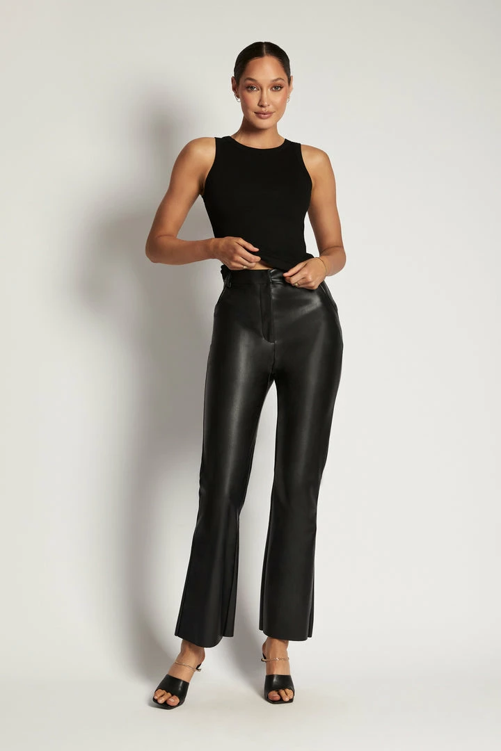 ROM Zanna Ribbed Tank Top - Black All Tops 7 ROM Zanna Ribbed Tank Top - Black All Tops