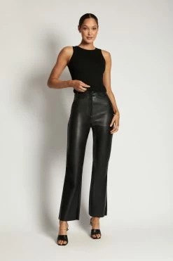 ROM Zanna Ribbed Tank Top - Black All Tops 19 ROM Zanna Ribbed Tank Top - Black All Tops