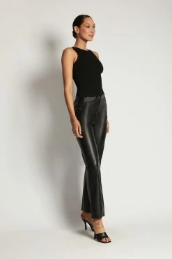 ROM Zanna Ribbed Tank Top - Black All Tops 18 ROM Zanna Ribbed Tank Top - Black All Tops