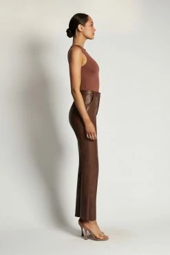 WXI Jordyn Tank Sleeveless Bodysuit - Spice