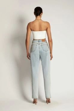 WXI Yvonne Cami Crop Top - White All Tops