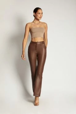 WXI Yvonne Cami Crop Top - Latte All Tops