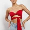 WXI Lea Multi Way Crop Top - Chilli Pepper Two Piece Sets