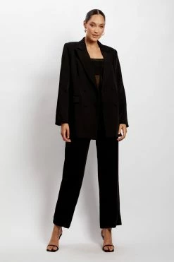 WNT Two Piece Sets Madison Oversized Blazer - Black