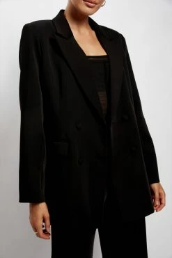 WNT Two Piece Sets Madison Oversized Blazer - Black