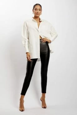 WNT Talia Oversized Shirt - White All Tops 15 WNT Talia Oversized Shirt - White All Tops