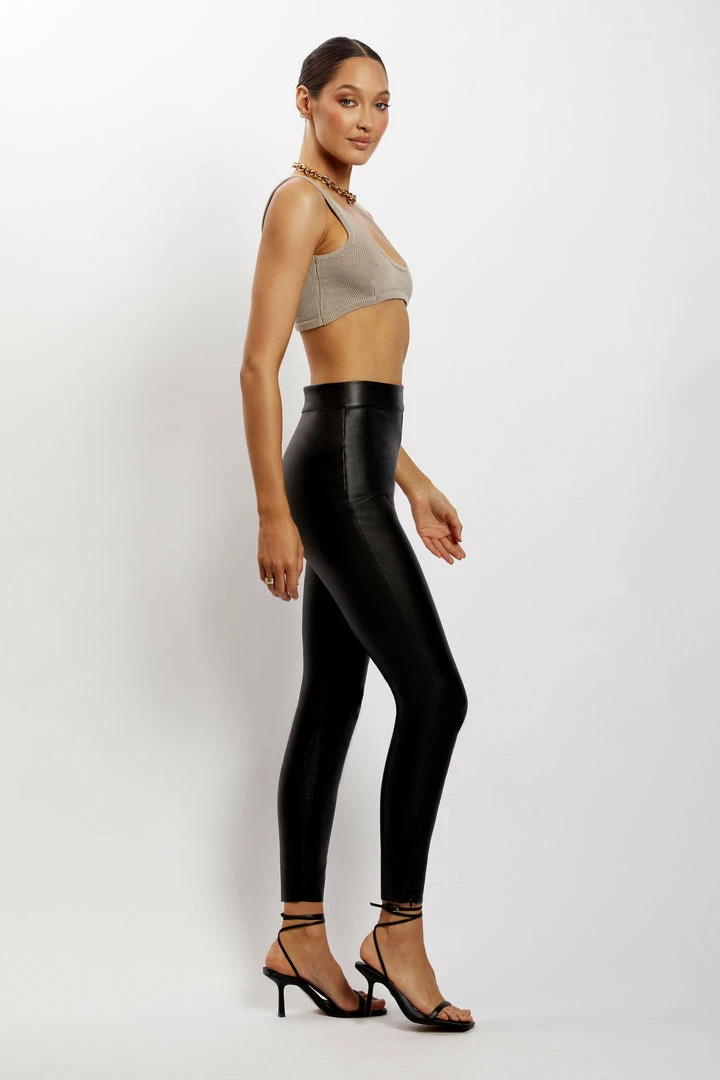 EMS Aleah Knit Crop Top - Wheat Marle 6 EMS Aleah Knit Crop Top - Wheat Marle