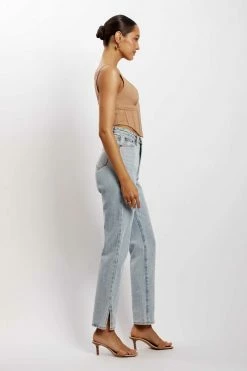 QNG Zali Jersey Sweetheart Corset - Tan