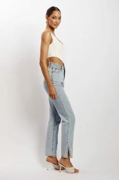 LCH All Tops Kali Faux Leather Corset - Cream 11 LCH All Tops Kali Faux Leather Corset - Cream