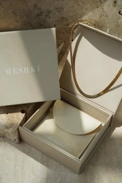 ZNY All Accessories Nour 14K Gold Plated Snake Chain Gold Plated Necklace - Gold 7 ZNY All Accessories Nour 14K Gold Plated Snake Chain Gold Plated Necklace - Gold