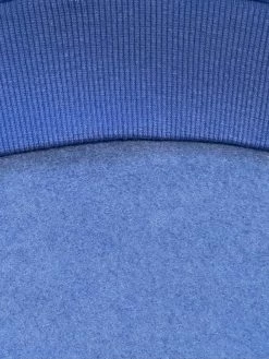 QNG Jaz Oversized Fleeceback Crew Neck Jumper - Cobalt Blue Unisex