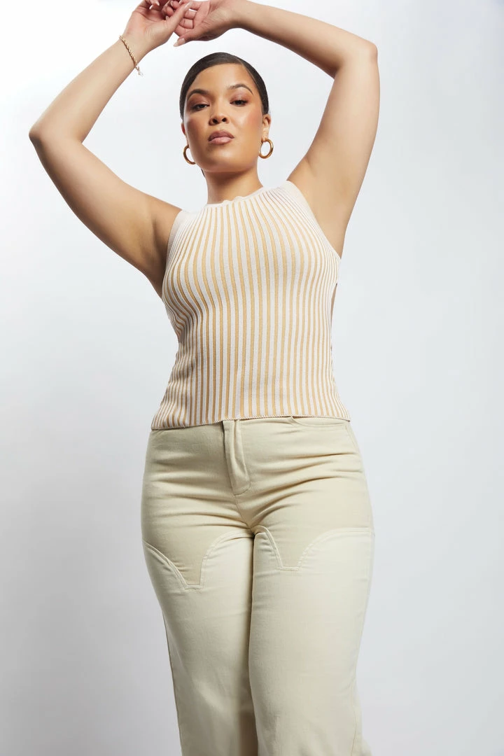 QNG All Bottoms Sonia Contrast Wideleg Cargo Pants - Sand 9 QNG All Bottoms Sonia Contrast Wideleg Cargo Pants - Sand