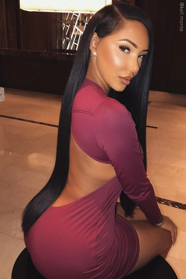 WXI Rayne Long Sleeve Mini Dress - Burgundy DRESSES 1 WXI Rayne Long Sleeve Mini Dress - Burgundy DRESSES