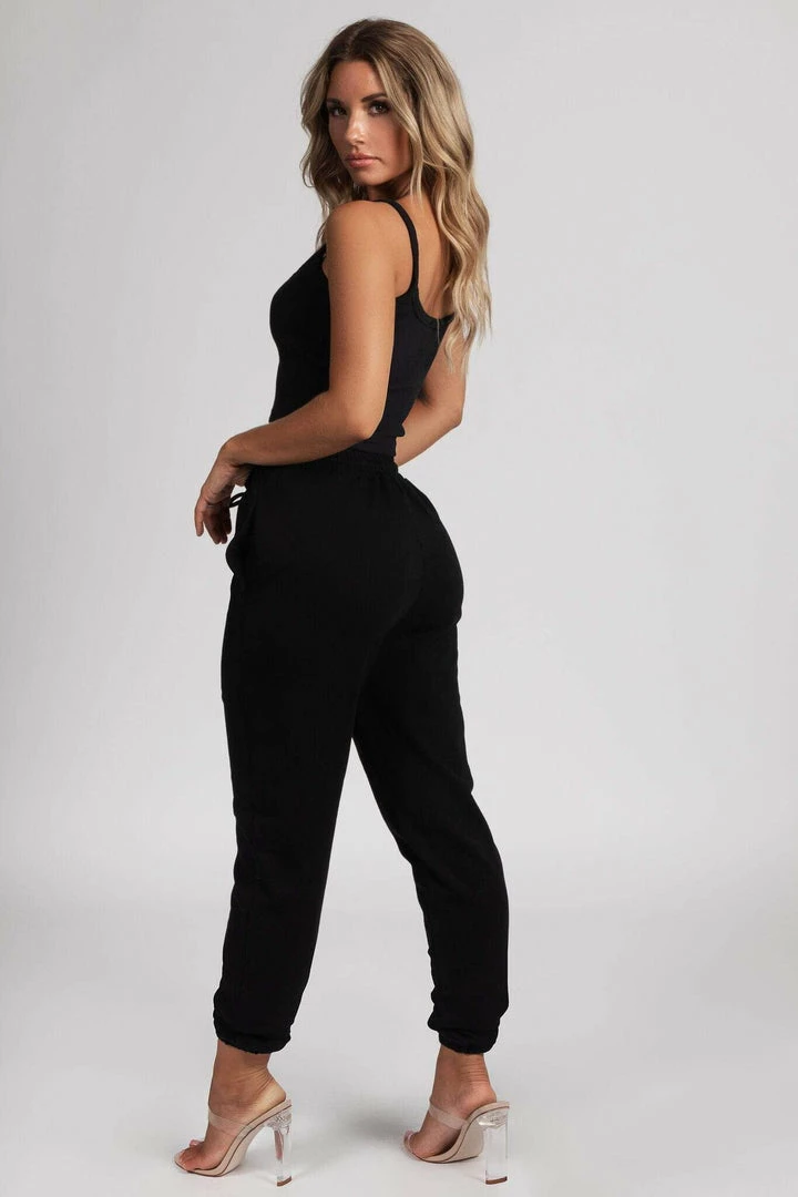 ROM All Bottoms Sylvia Loopback Joggers - Black 10 ROM All Bottoms Sylvia Loopback Joggers - Black